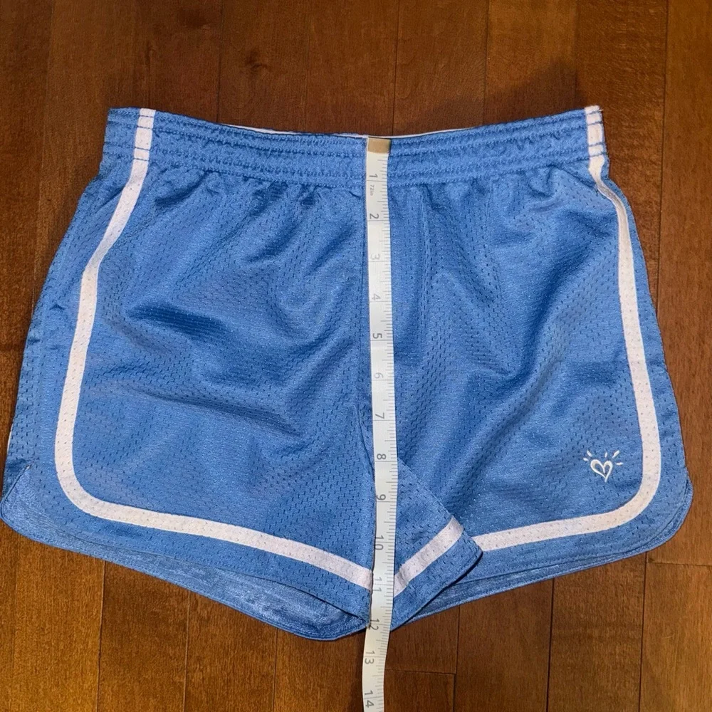 NWOT Justice Athletic Shorts Blue Size 12